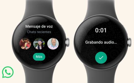 WhatsApp ya está disponible para smartwatch con sistema WearOs