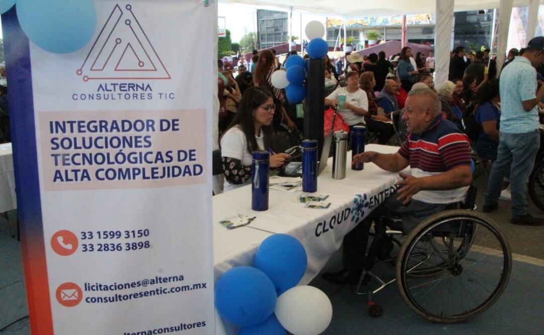 Realizan Feria de la Inclusión Laboral para Personas con Discapacidad en la alcaldía Venustiano Carranza (04/03/2025). Foto: Especial