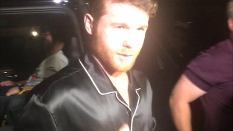 Canelo llega con hambre de triunfo a Las Vegas