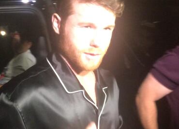 Canelo llega con hambre de triunfo a Las Vegas
