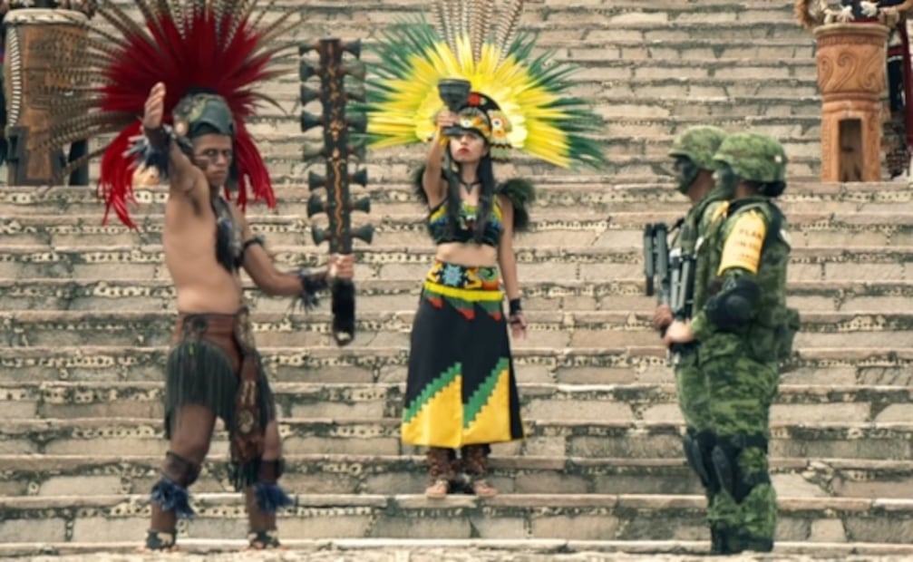 Antes de inaugurar el AIFA, reviven video "de dioses y hombres armados" en el que aparece torre de control