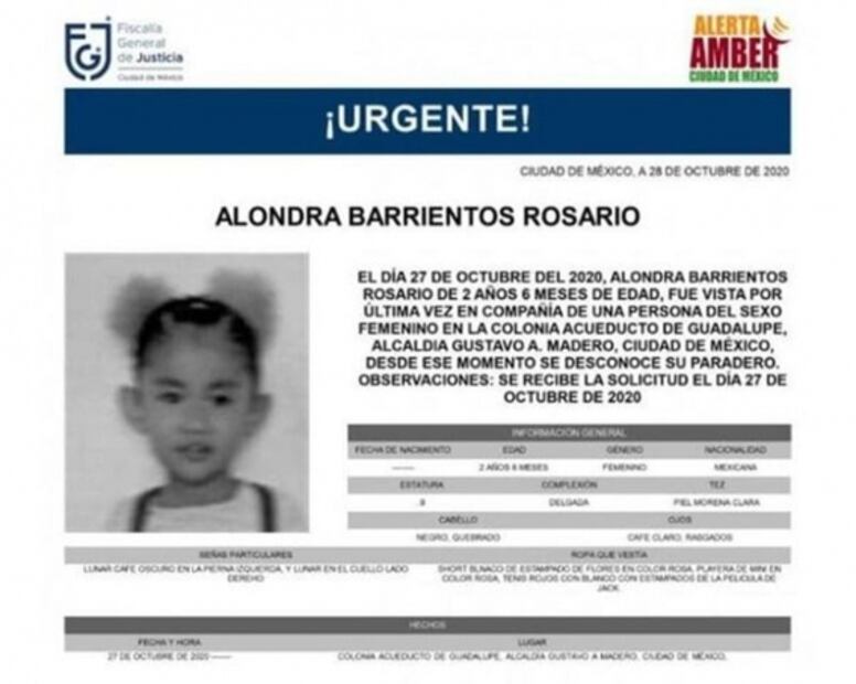 A las hermanitas Alondra y Elizabeth las arrebataron de su mamá en la GAM