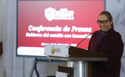 Gracias a estrategia de seguridad, baja incidencia delictiva en Ecatepec; "en 2026 se consolidarán avances", asegura alcaldesa