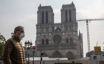 Coronavirus limita la reconstrucción de Notre Dame