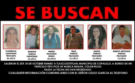 Montan operativo para buscar a familia desaparecida en Guerrero