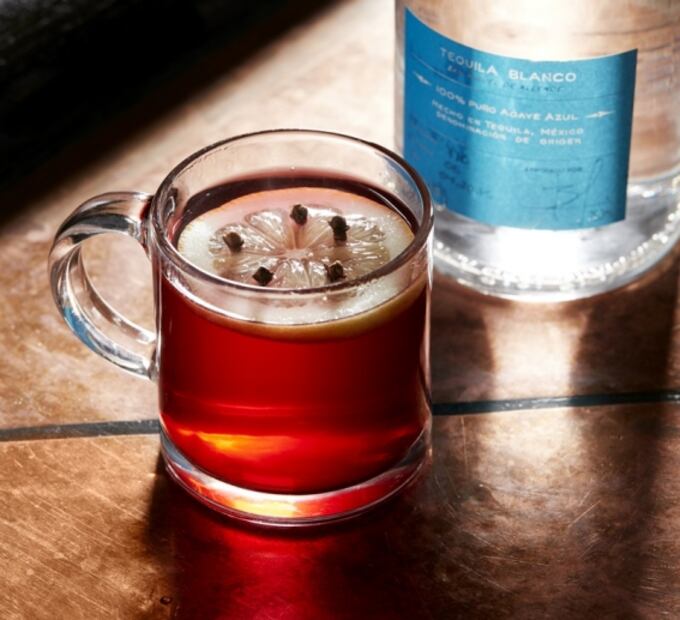 Cocteles festivos con tequila