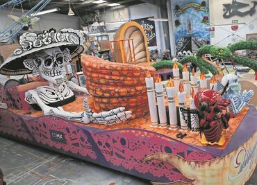 Plasman a la CDMX en carros alegóricos