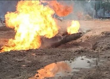 Ducto de Pemex explota en Chiapas; hay cinco elementos de la Defensa Nacional lesionados