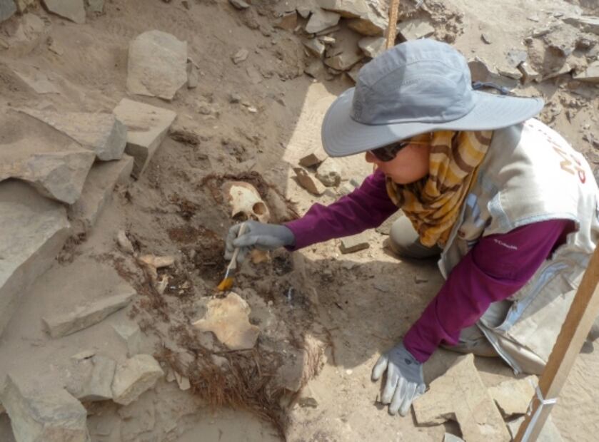 Develan el rostro de la "dama de El Paraíso", restos de una mujer de hace más de 3 mil años