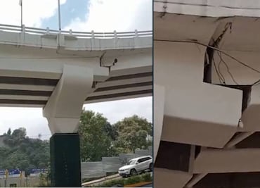 Cierran puente en Interlomas tras sismo de 7.7 grados