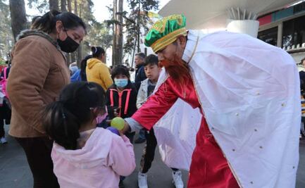 Así arribaron Los Reyes Magos a hospitales, albergues y centros penitenciarios