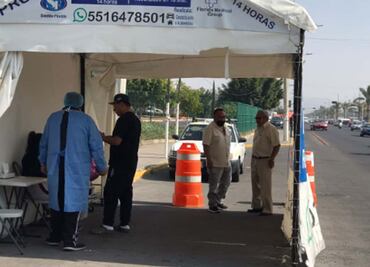 Residentes del Edomex acuden a la CDMX por pruebas Covid-19