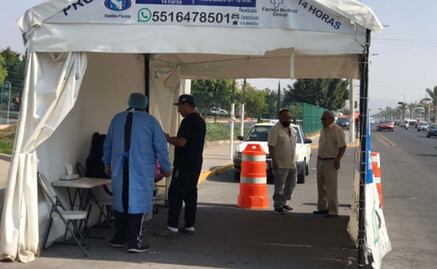 Residentes del Edomex acuden a la CDMX por pruebas Covid-19
