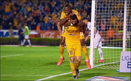 Tigres golea a los Pumas con gran actuación de Gignac