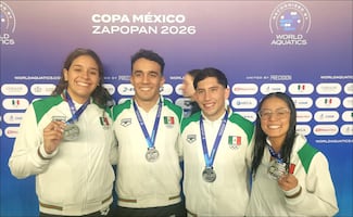 La selección mexicana sube al podio y China se queda con el oro en equipos mixtos de la Copa México