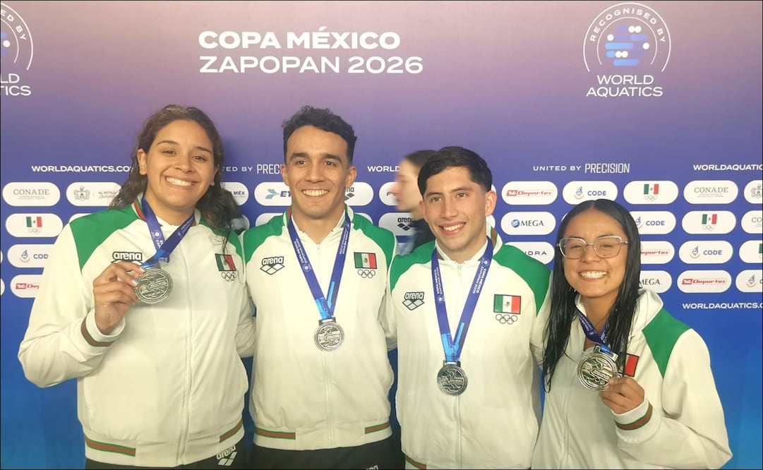 La selección mexicana subió al podio y China se quedó con el oro en equipos mixtos de la Copa México / FOTO: Imago7