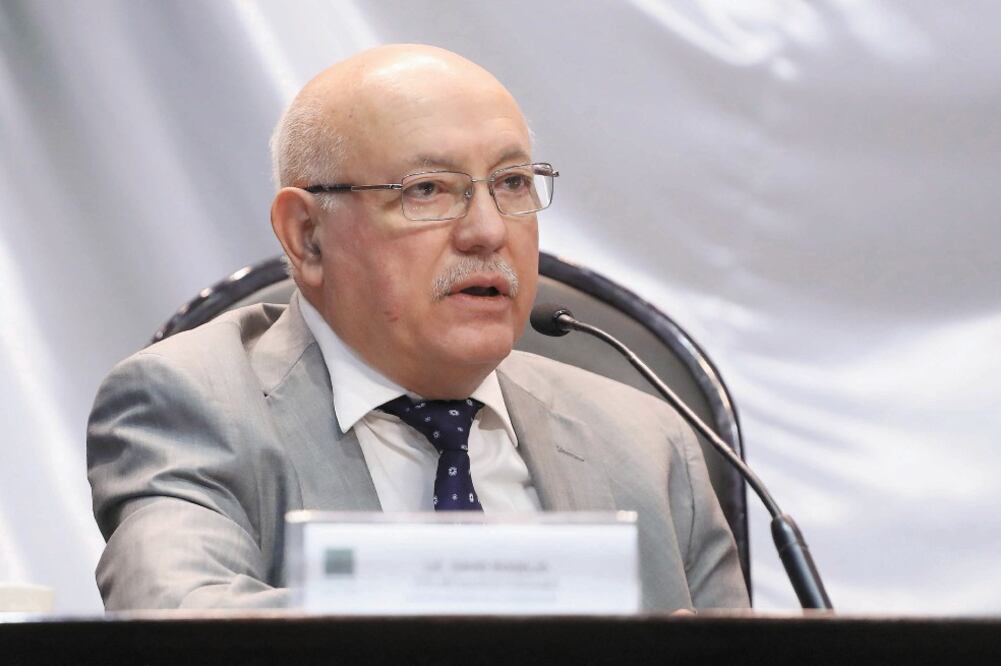 David Colmenares, titular de la Auditoría Superior de la Federación, destacó la gran coordinación que existe con la Fiscalía General de la República. Foto: ARCHIVO EL UNIVERSAL