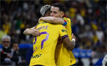 América derrota al Atlas y toma el liderato de la Liga MX; el 'Búfalo' Aguirre convirtió un doblete