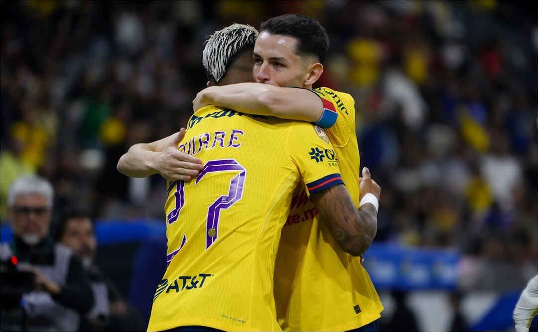 Rodrigo Aguirre convirtió un doblete frente al Atlas. FOTO: IMAGO7