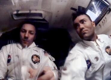 Las fotos inéditas de los astronautas del Apolo 13