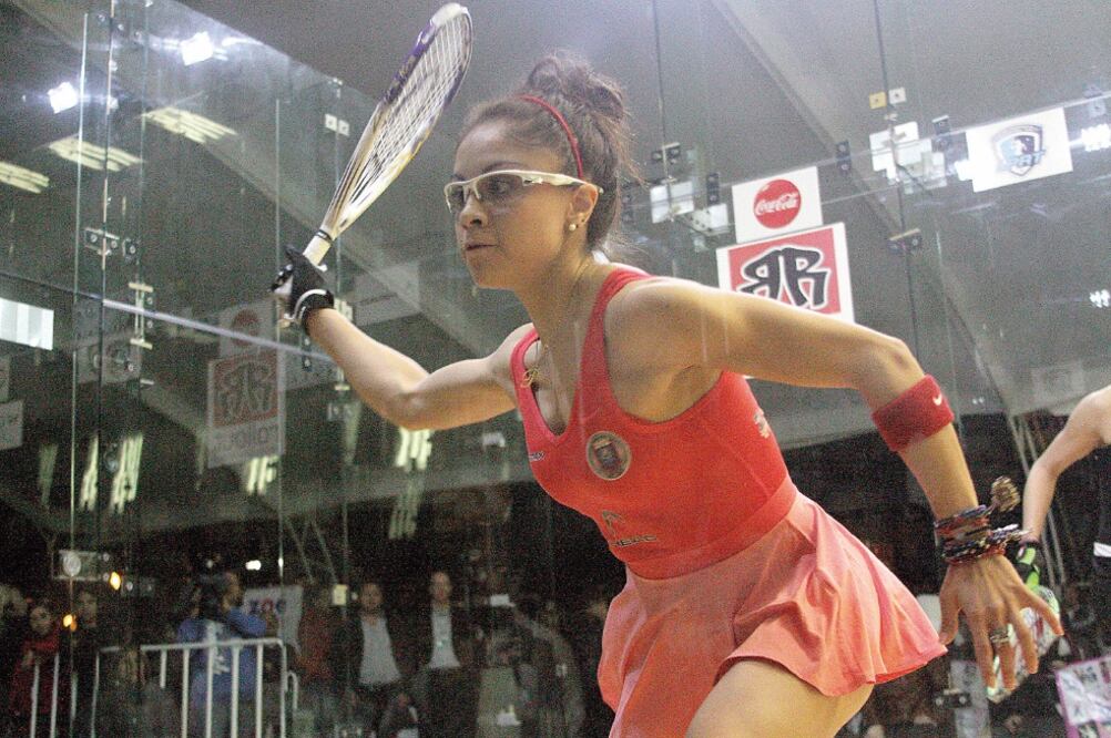 Paola se consagró con doble corona en el torneo 3WallBall World Championships (ALFREDO LÓPEZ. JAM MEDIA)