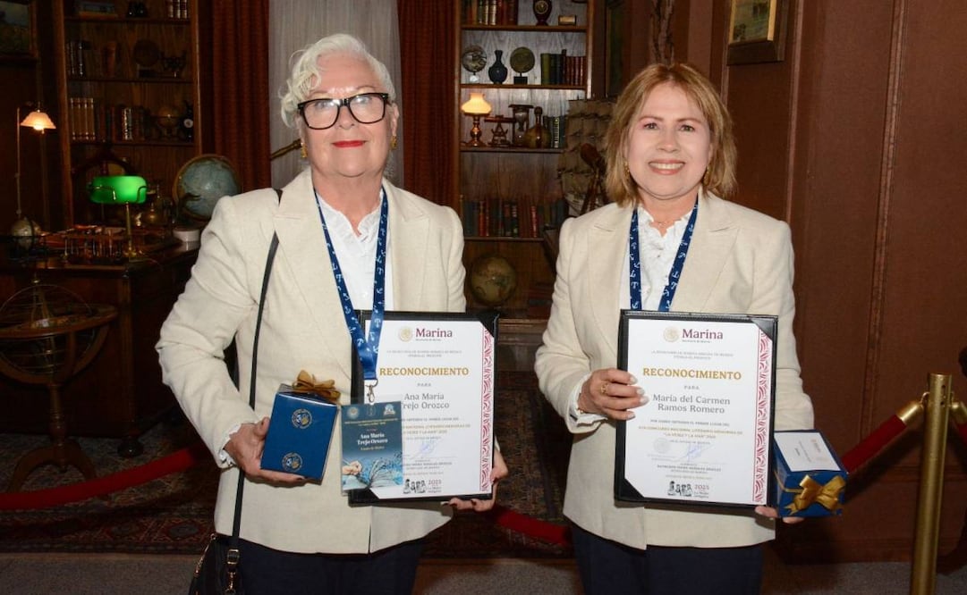 Semar realiza premiación del 17 Concurso Nacional Literario de Memorias "La Vejez y la Mar" el pasado 12 de mayo de 2025. Foto: Especial