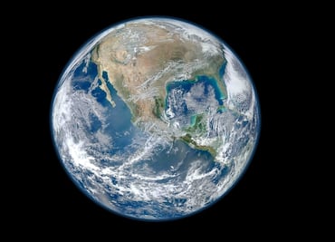 Así se ve México desde el espacio en una foto de la NASA