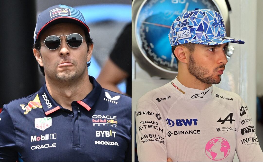 Checo Pérez y Esteban Ocon en la Fórmula 1 - Foto: Especial
