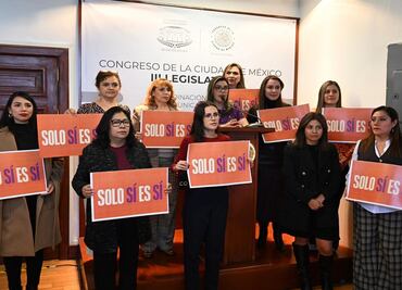 Presentan iniciativa "Sólo sí es sí"; para endurecer las penas por delitos sexuales en perjuicio de las mujeres