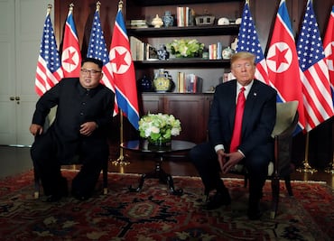 Diez momentos imperdibles de la cumbre entre Donald Trump y Kim Jong-un