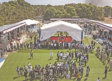 Funeral de Moïse, entre disparos y protestas