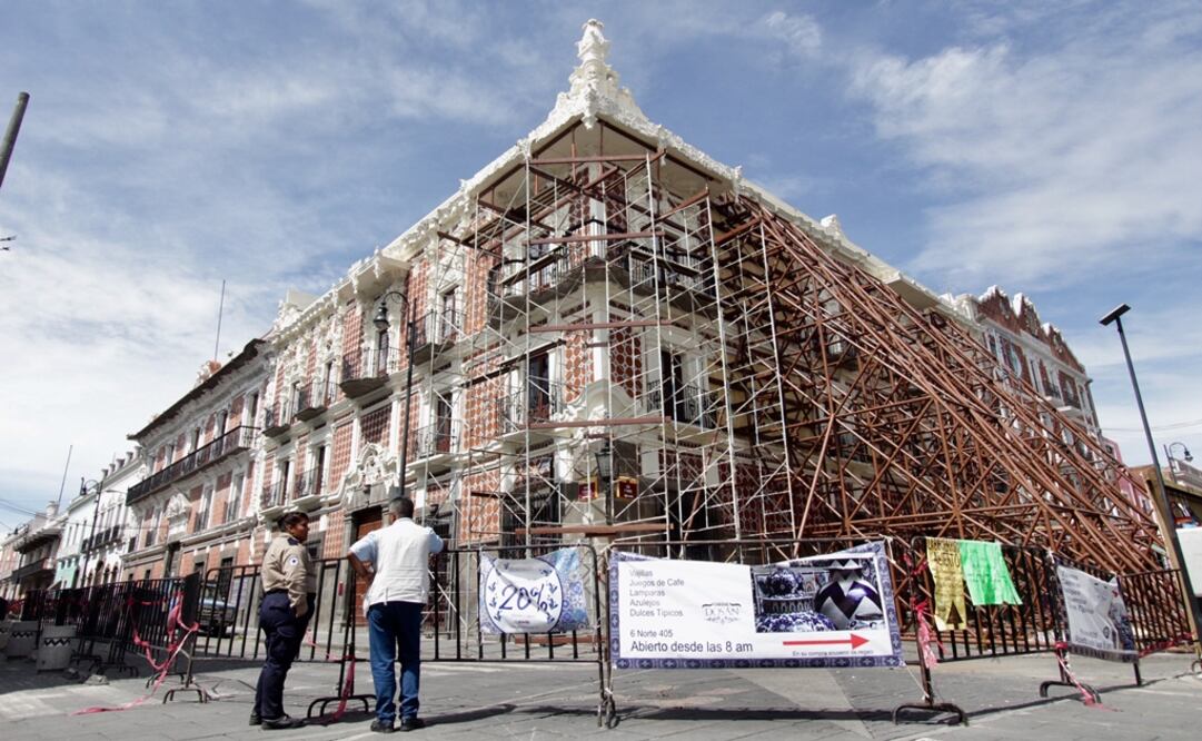 La Casa de Alfeñique es uno de los inmuebles que tuvieron daños por el sismo del 19 de septiembre de 2017. Foto: Omar Contreras / Archivo EL UNIVERSAL