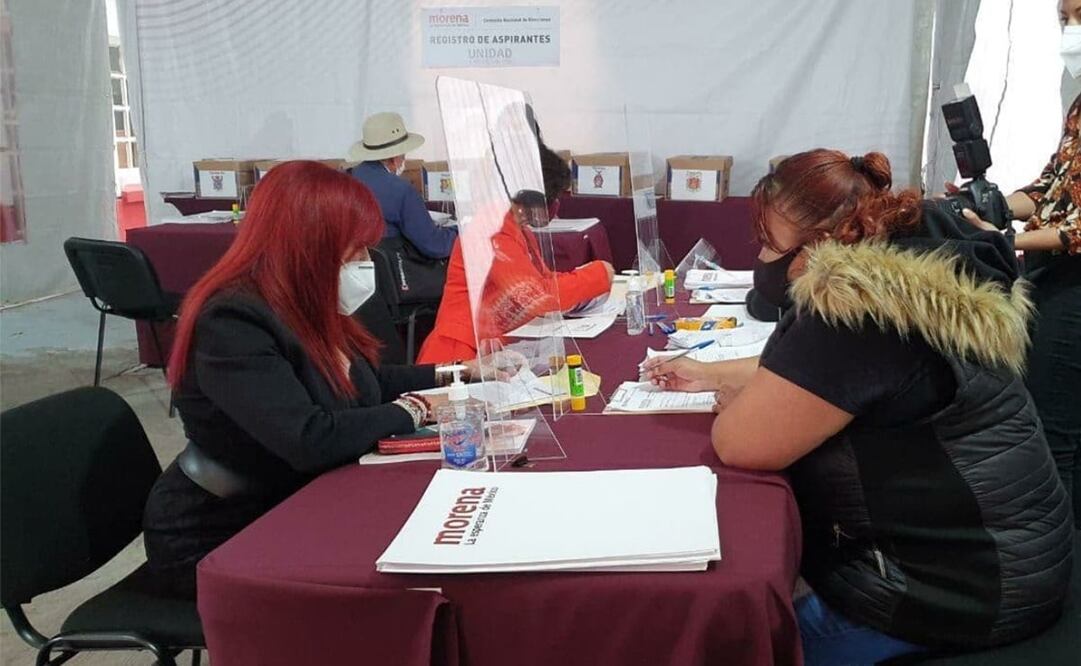 El 21 de noviembre, Sansores San Román se destapó de manera formal para la candidatura. Fotos: Facebook / Layda Sansores