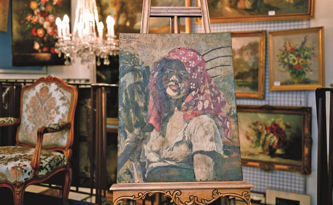 Tras la muerte de Adolf Hitler, encontraron el retrato que él mismo hizo de su amada. Foto: Archivo