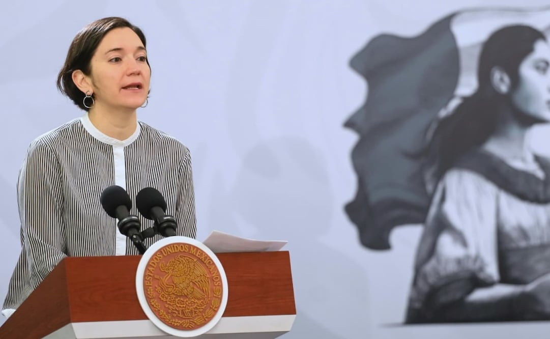 Marcela Figueroa, titular del Secretariado Ejecutivo del Sistema Nacional de Seguridad Pública (SESNSP). Foto: Presidencia