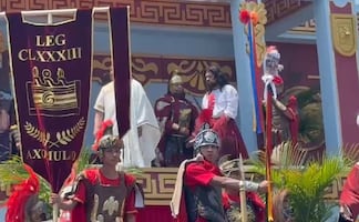 Viernes Santo: Jesús llega a la Macroplaza de Iztapalapa para la representación del Viacrucis; se espera la asistencia de más de 2 millones de personas 