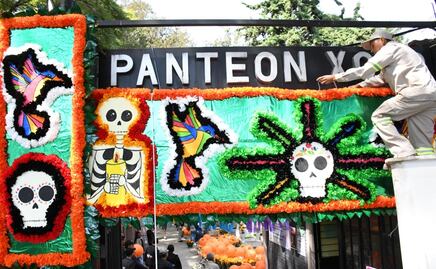 Panteón Xoco se prepara para recibir a más de 5 mil visitantes en Día de Muertos