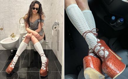 Rosalía luce los zapatos más extravagantes de la temporada