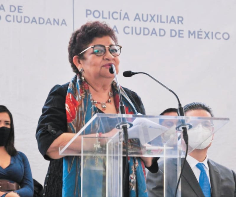 Ernestina Godoy dijo que se combate la corrupción. ESPECIAL