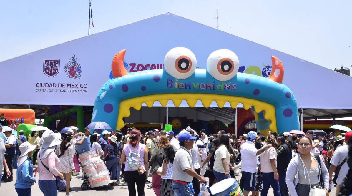 La Concanaco-Servytur dijo que solamente por el Día del Niño se proyecta una derrama económica de 35 mil 740 millones de pesos. Foto: Facebook @GobiernoCDMX