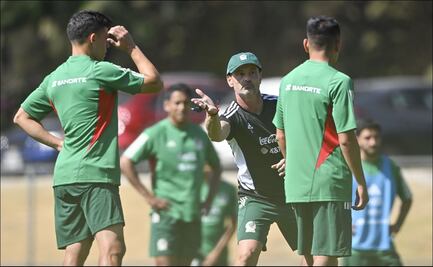 Diego Cocca dirige su primer entrenamiento con la Selección Mexicana pensando en la Liga de Naciones