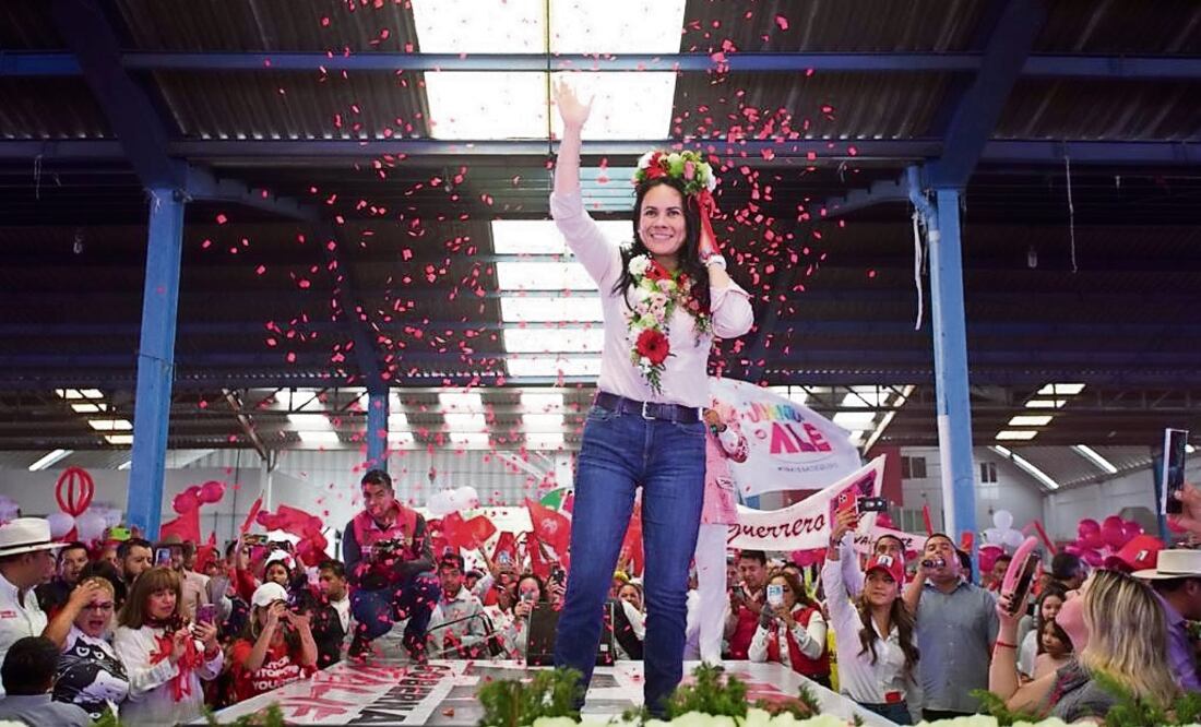 Alejandra del Moral afirmó que tras el segundo debate, la candidata de Morena no contestó al cuestionamiento de si respetará el resultado de esta elección. Foto: Especial