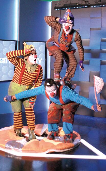  El espectáculos es presentado por Pozzo, Cazzo y Lazzo (ARELI MARTÍNEZ. EL UNIVERSAL)