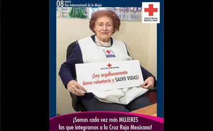 Reconocen a 21 mil voluntarias de la Cruz Roja Mexicana 