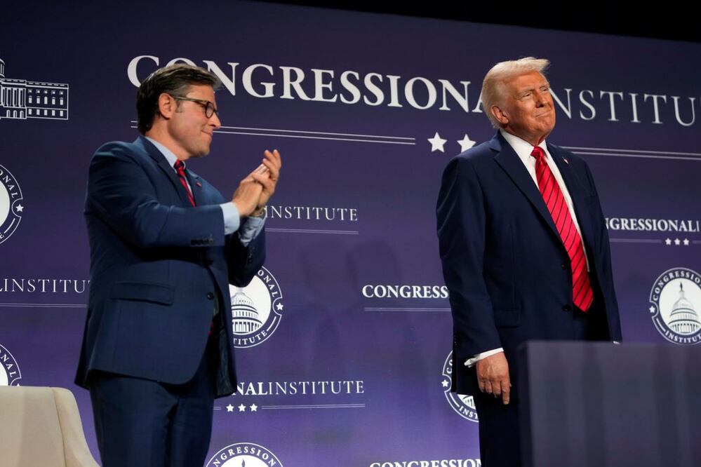 Trump asumió su segundo mandato en la Casa Blanca hace una semana, convirtiéndose en el segundo presidente en la historia de Estados Unidos en cumplir dos mandatos no consecutivos. Foto: AP