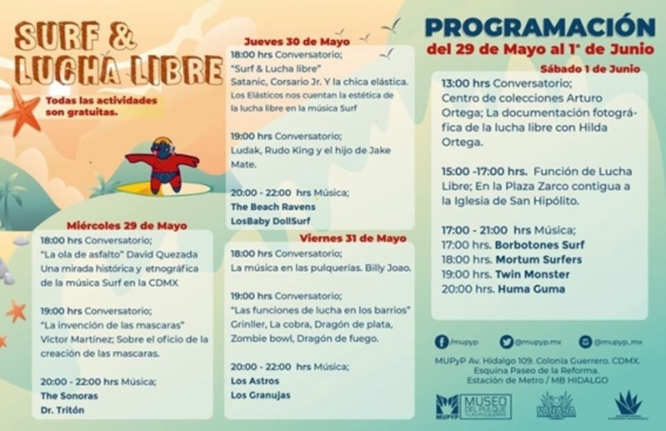 Asiste al festival de luchas en el Museo del Pulque y las Pulquerías