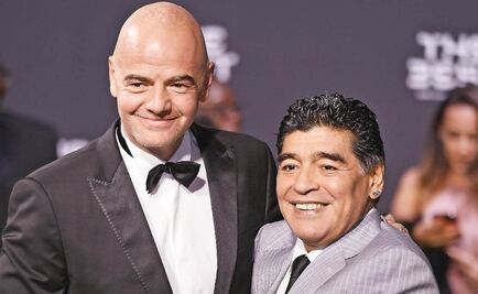 Maradona, ausente en el ensayo del sorteo 