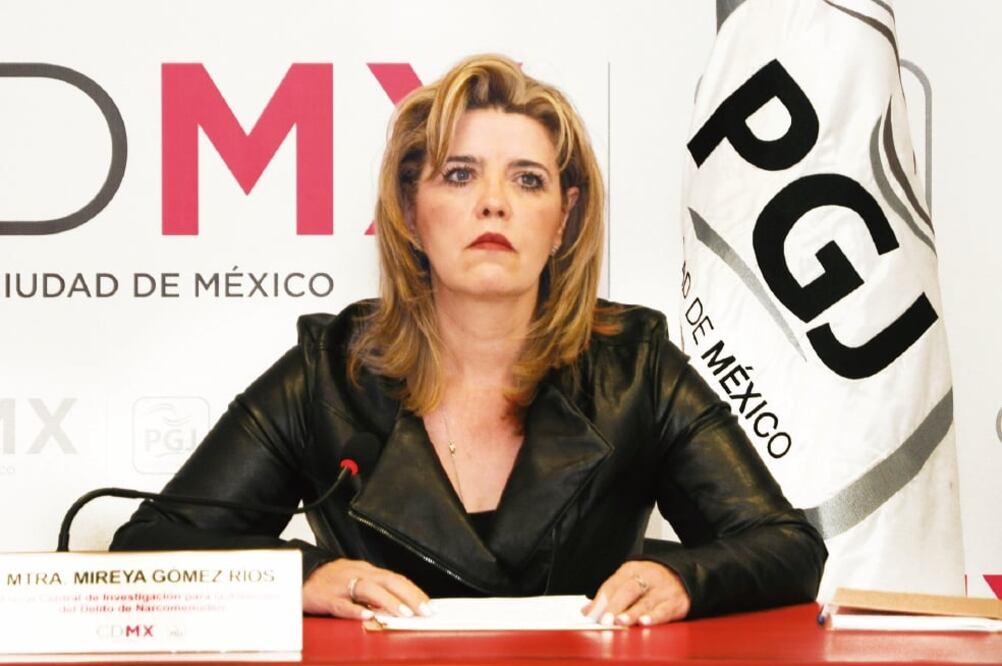 La fiscal Mireya Gómez informó sobre la detención y decomisos en la GAM. (CDMX)