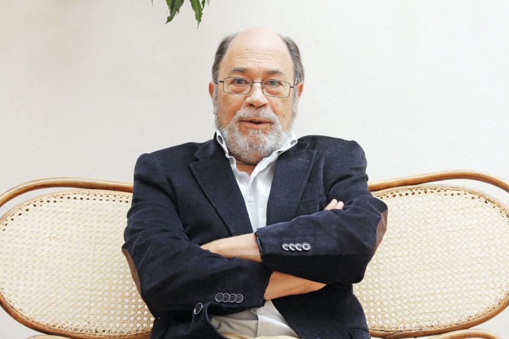 El autor hablará de su libro "Sueños de la razón. 1799 y 1800. Umbrales del siglo XIX", hoy en la sede de Ediciones Era (CARLOS MEJIA. EL UNIVERSAL)