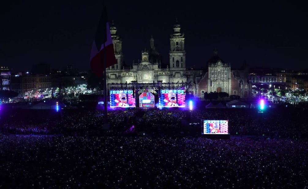 Los chilenos se presentaron ante 230 mil personas. Foto: Especiales.